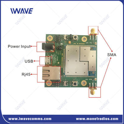 Modulo di rete IP wireless OEM per trasmissione video HD / UAV e UGV