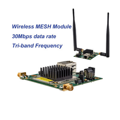 comprare 30 Mbps IP MESH Modulo Wireless NLOS Video e TTL Radios dati fabbricazione online