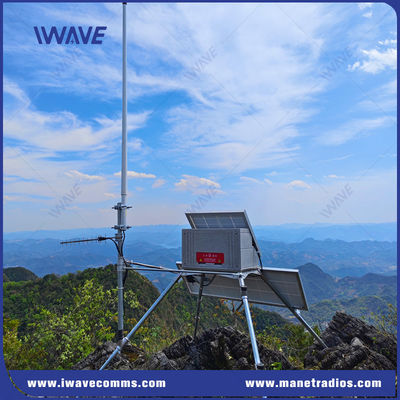 comprare Stazione base radio MANET Stazione base solare a lungo raggio fabbricazione online