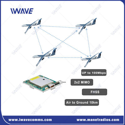comprare 2X2 MIMO Embedded Mesh Module Dua Band Digital IP MESH Data Link fabbricazione online