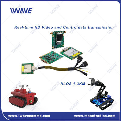 comprare Trasmettitore video digitale ultra miniato FHSS 20 km di autonomia per UGV / robot fabbricazione online