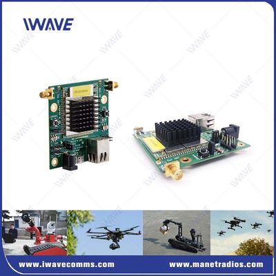 Robotica NLOS 3km Sistema senza equipaggio dati di telemetria e HD Video IP MESH Modulo