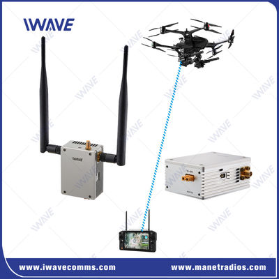 50 km Mavlink 2.4GHz COFDM UAV Video Trasmettitore Ultra lungo raggio UP/Downlink