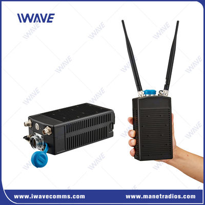 Radio MESH a banda larga portatile 2 x 2 MIMO con crittografia ZUC/SNOW3G/AES e crittografia di livello 2 facoltativa