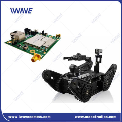 Frequenza tri-banda UGV/UAV NLOS Ethernet Sistema di trasmissione COFDM 115200bps Tasso di Baud 1Mbps-30Mbps Larghezza di banda regolabile